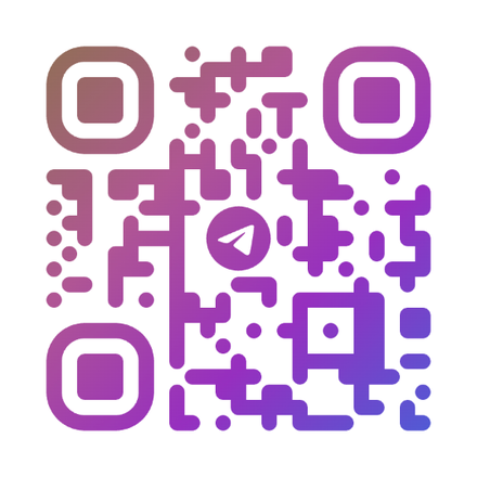 QR code for the Synthexeo Telegram channel (t.me/syntexeo)